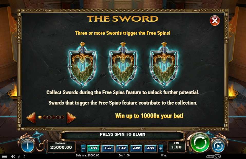 The Sword and the Grail Sword Feature