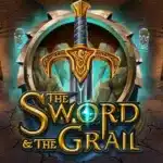 The Sword and the Grail Slot Logo