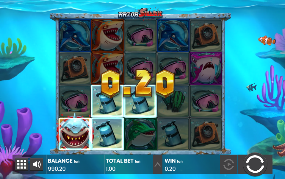 Razor Shark Big Win