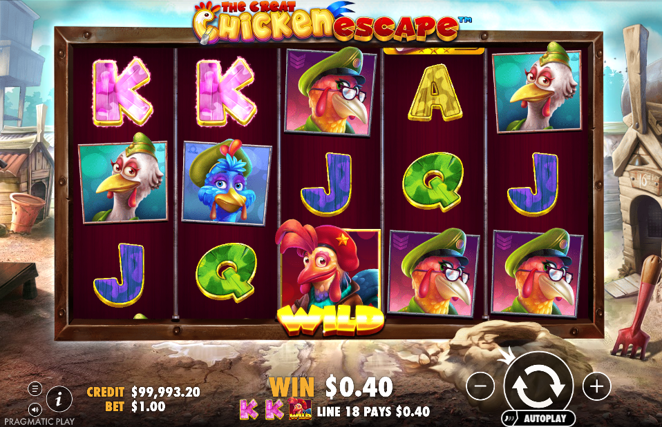The Great Chicken Escape Big Win