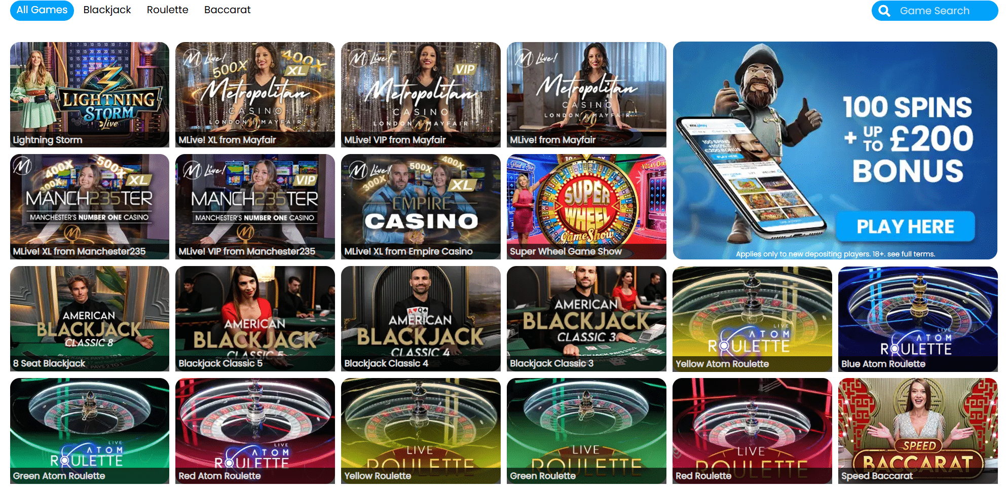 mrplay live casino