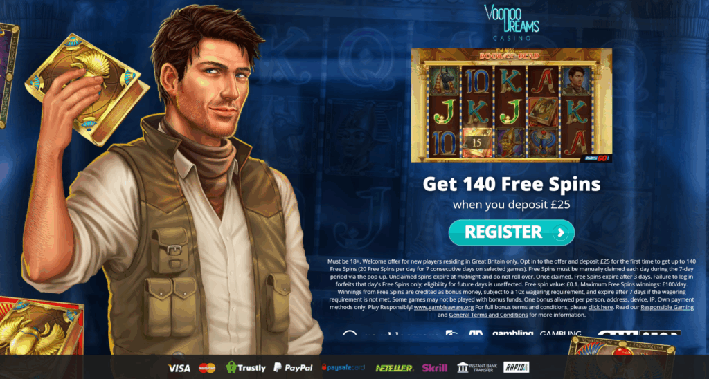 voodoo dreams welcome offer