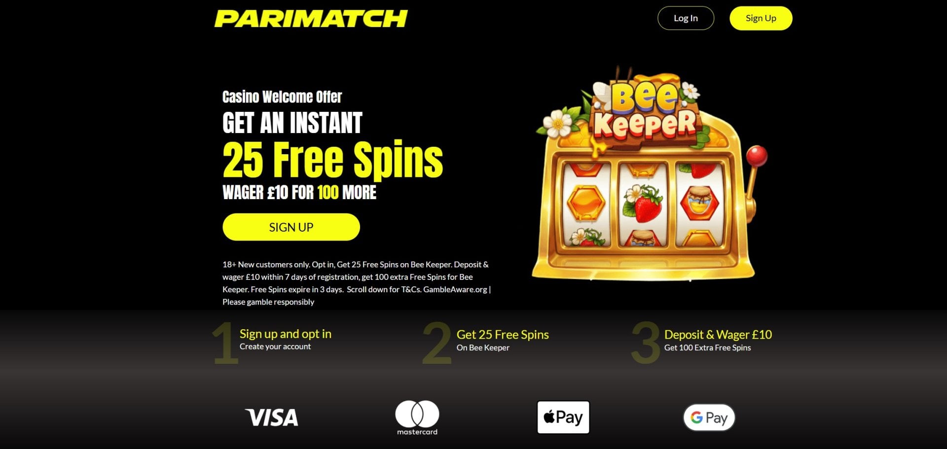 Parimatch Welcome Bonus 2026