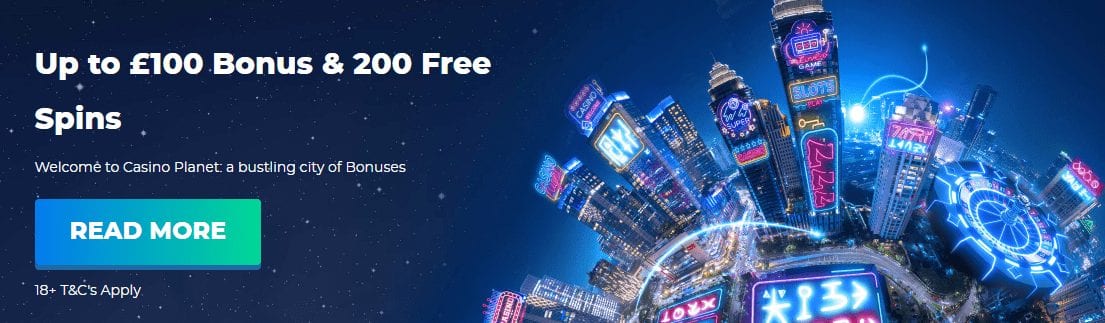 Casino Planet Welcome Offer