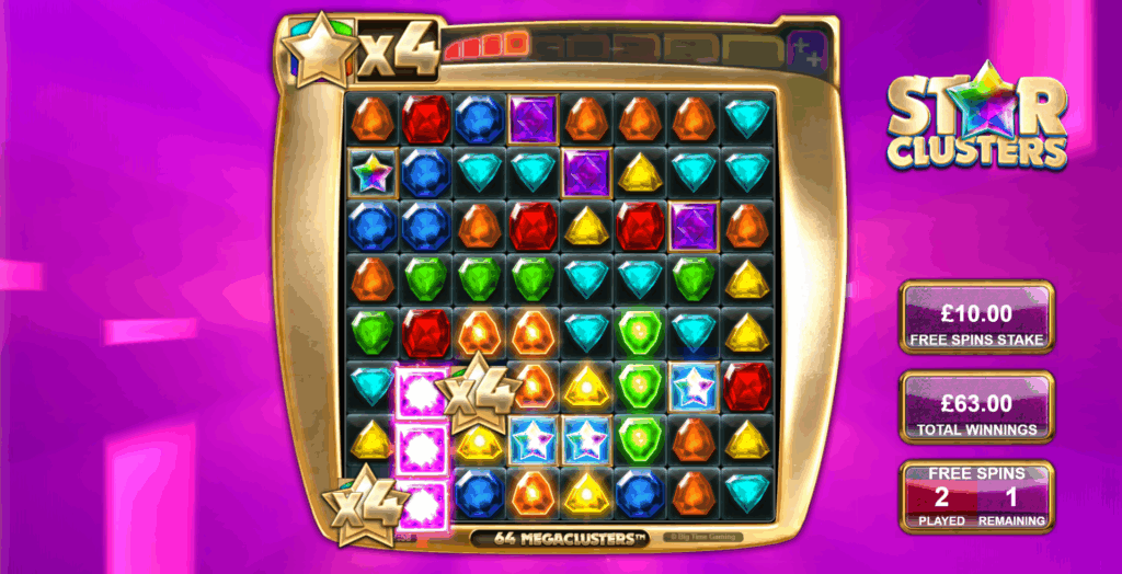StarClusters MegaClusters Multiplier