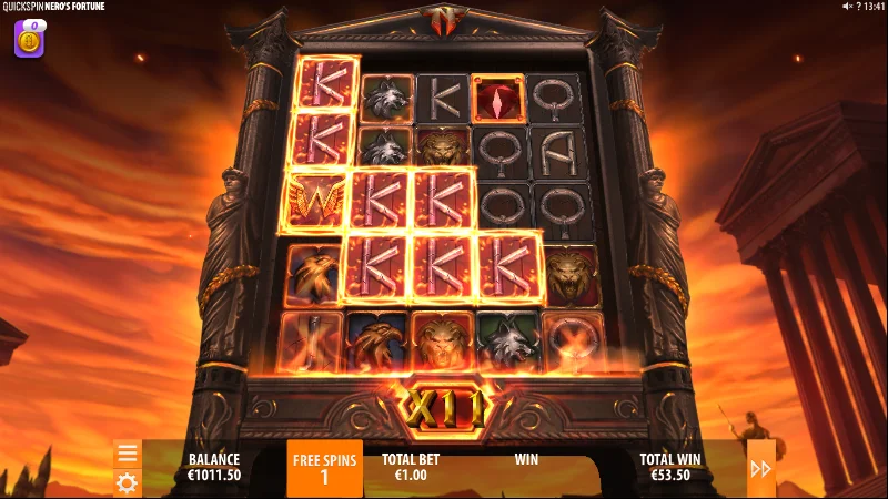 Nero's Fortune Slot Multiplier