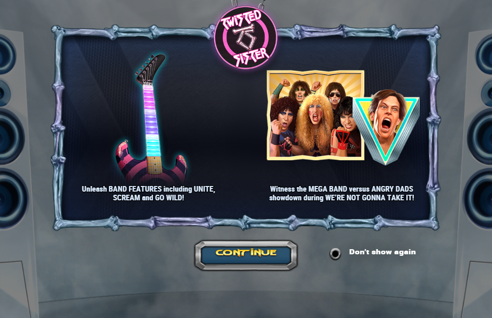 Twisted Sister Welcome Page