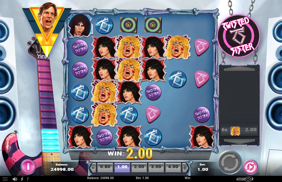 Twisted Sister Big Win