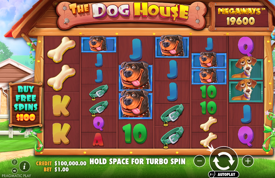 The Dog House Megaways Base Game