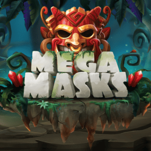 Mega Masks Slot Logo