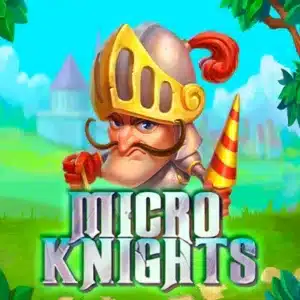 Micro Knights Slot Logo