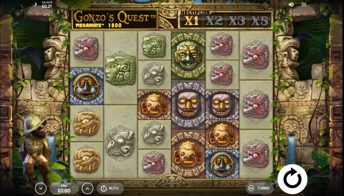 Gonzo’s Quest Megaways Slot Gameplay