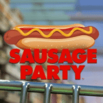 Sausage Party Slot Logo