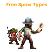 free spins types