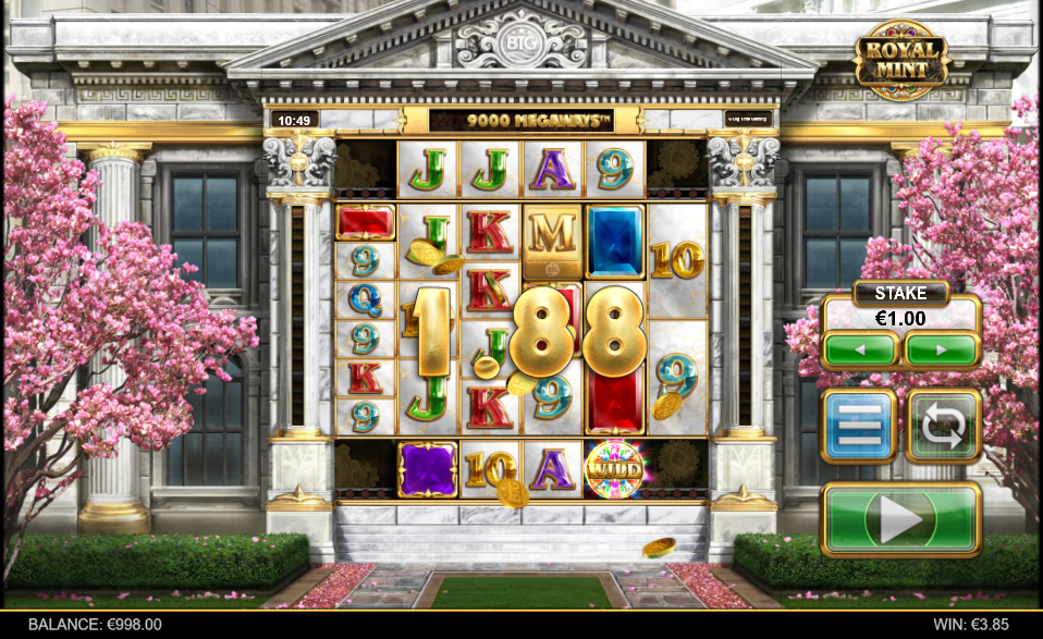 Royal Mint Megaways Big Win