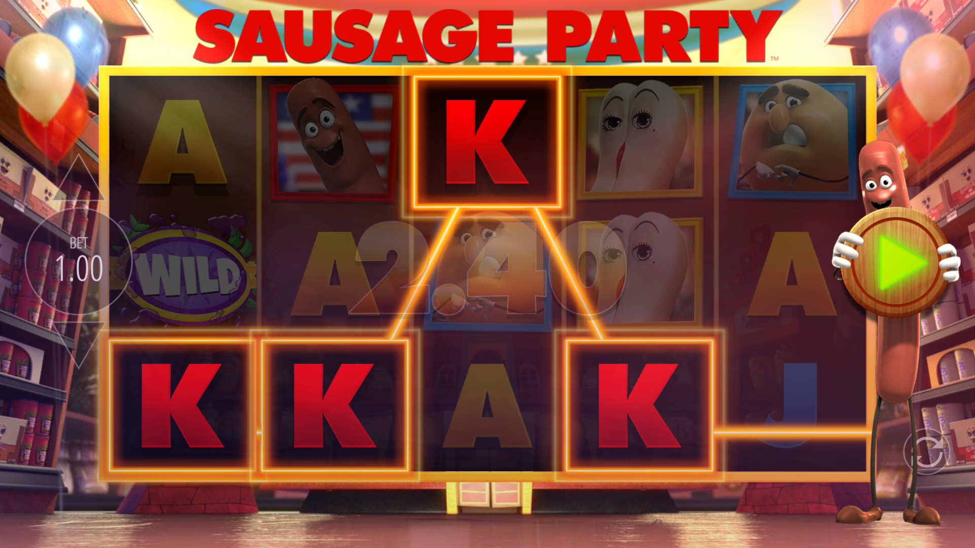 Sausage Party Big Win