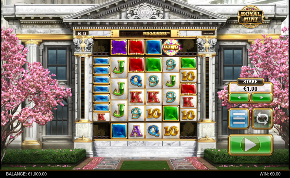 Royal Mint Megaways Base Game