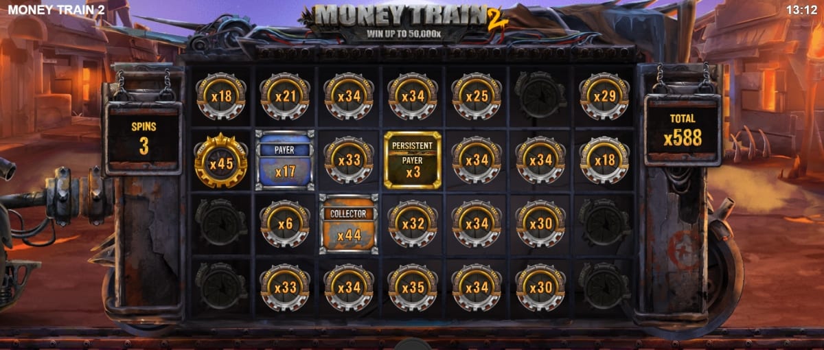 money train slot big win