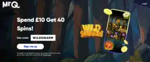 Wild Swarm Mr Q Bonus