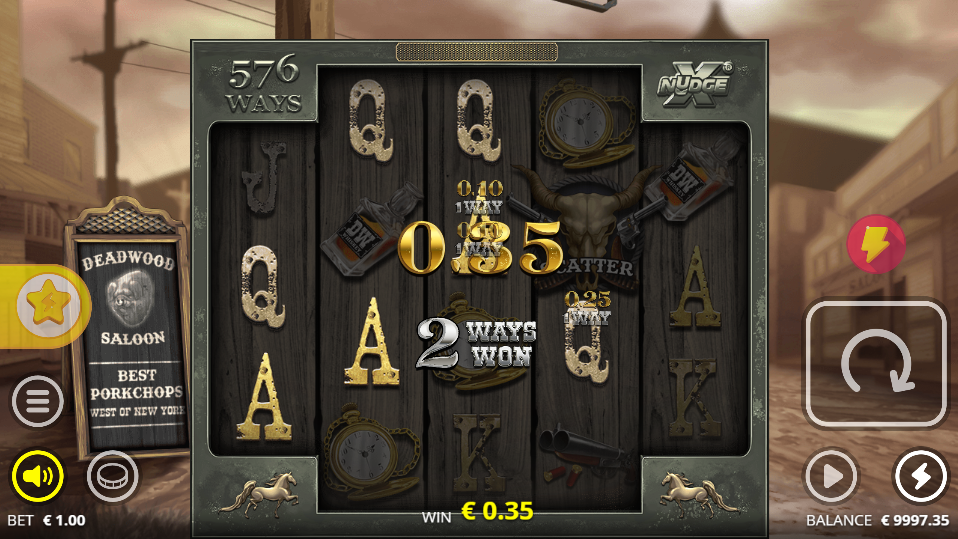 Deadwood Slot Big Win