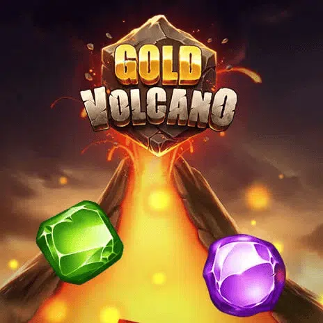 Gold Volcano Slot Logo