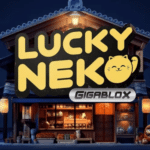 Lucky Neko Gigablox Slot Logo