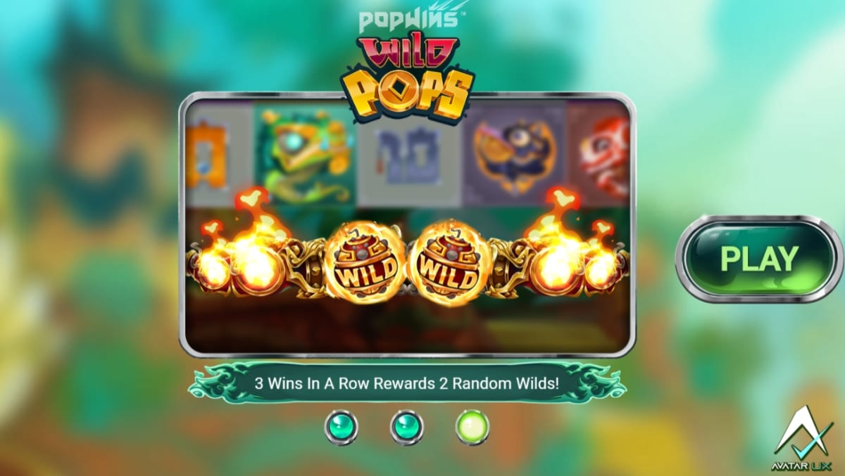 Wild Pops Slot Paytable