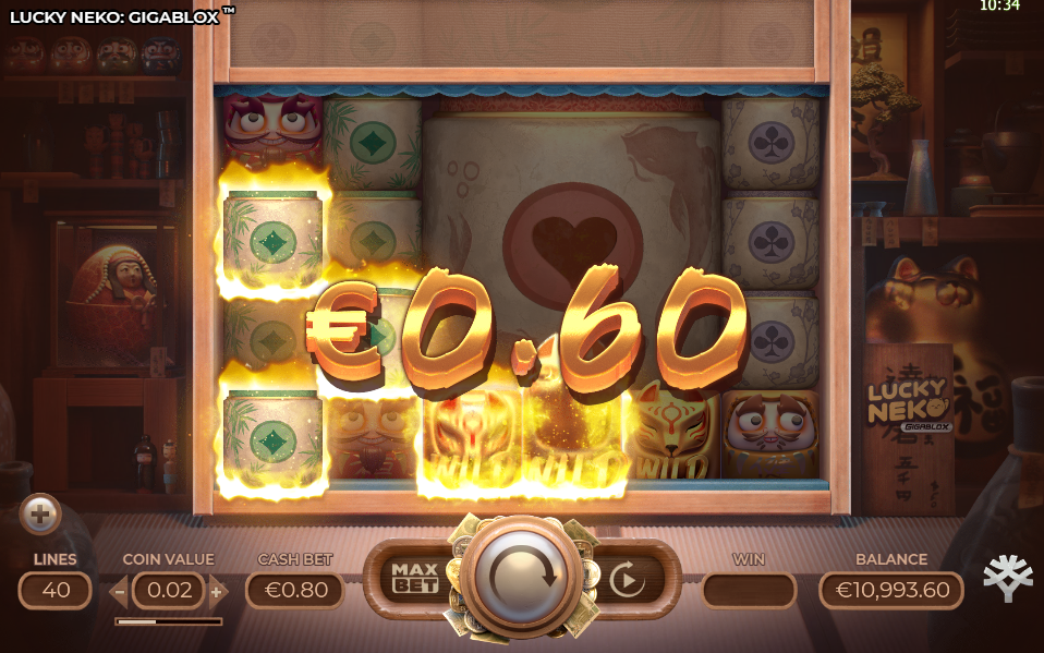 Lucky Neko Gigablox Big Win