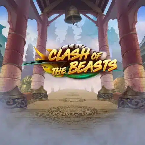 Clash of the Beasts Slot Logo