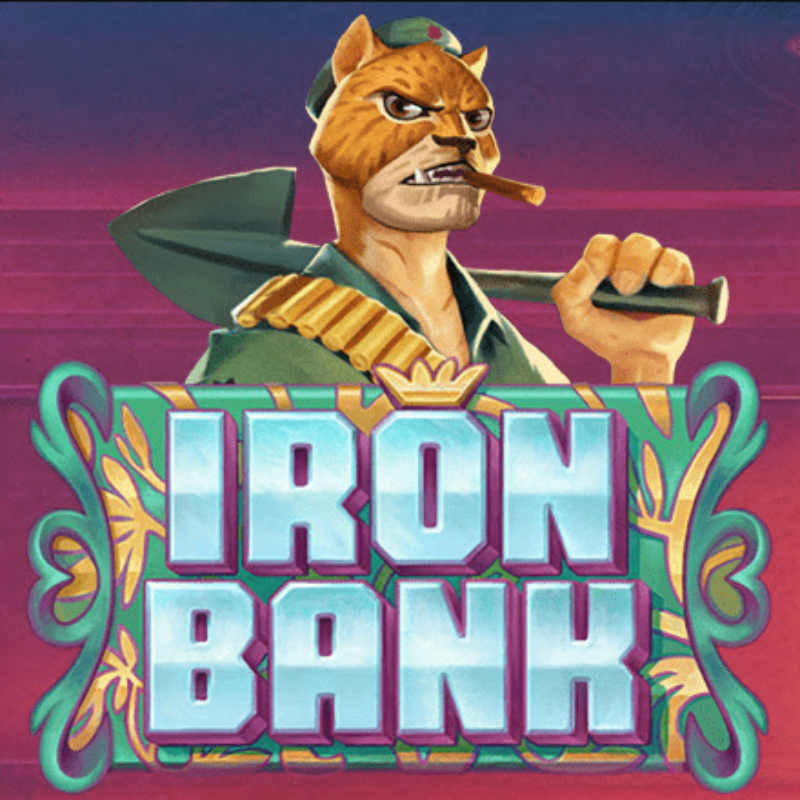 Iron Bank Slot Logo