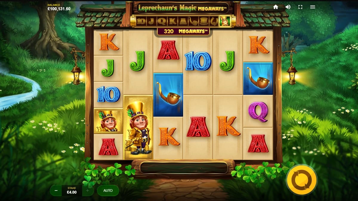 Leprechauns Magic Megaways Slot Gameplay