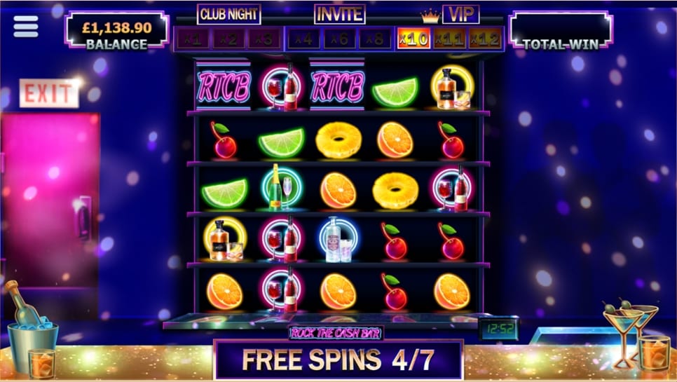 Rock The Cash Bar Slot Free Spins