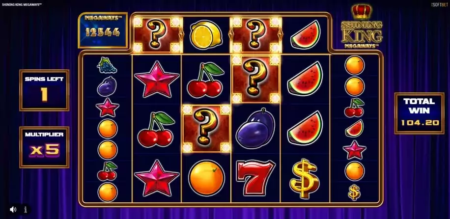 Shining King Megaways Slot Bonus
