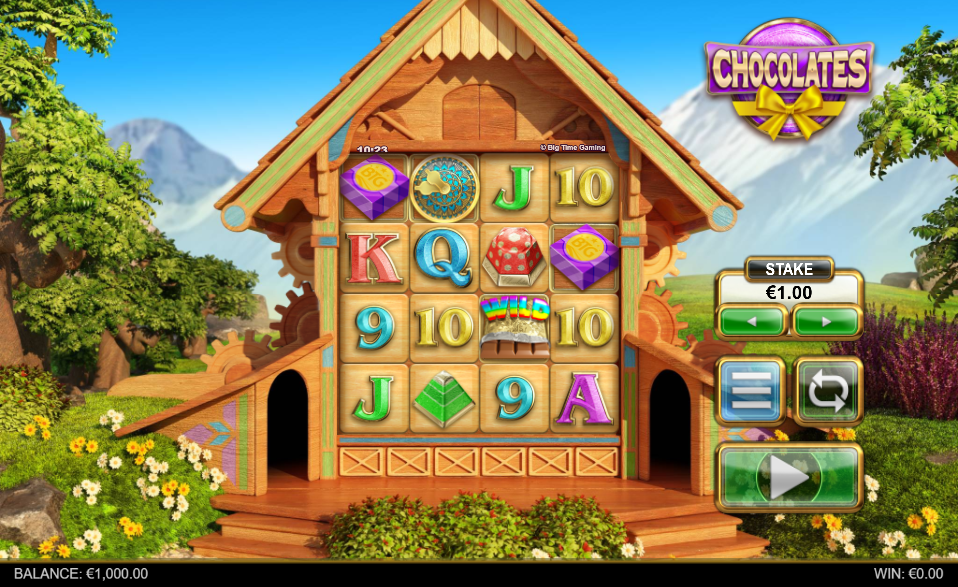 Chocolates Slot Base Game