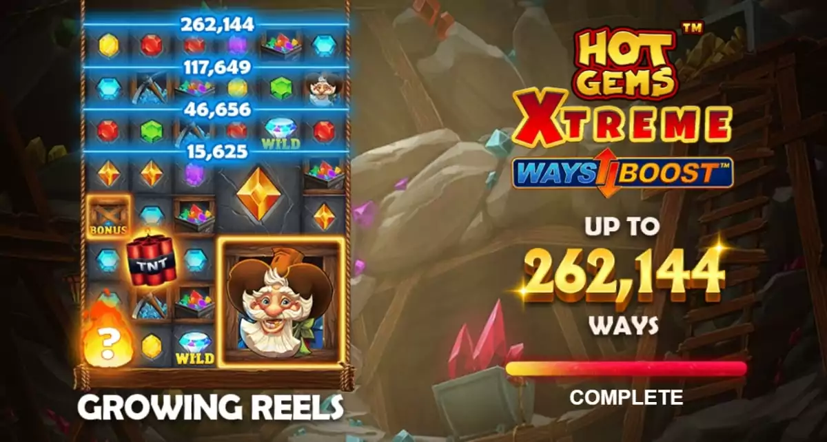 Hot Gems Xtreme Slot Ways Boost