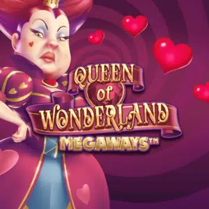 Queen of Wonderland Megaways Slot Logo