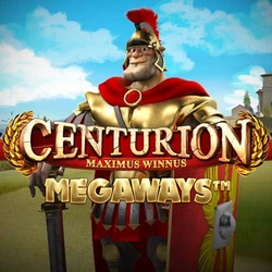 centurion megaways slot logo
