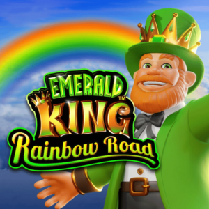 Emerald King Rainbow Road Slot Logo