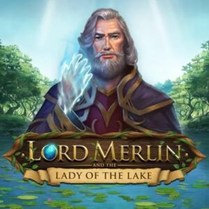 Lord Merlin and the Lady of the Lake Slot Logo