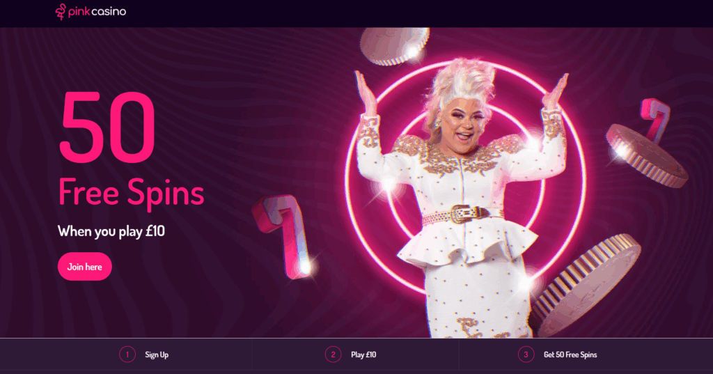 pink casino homepage