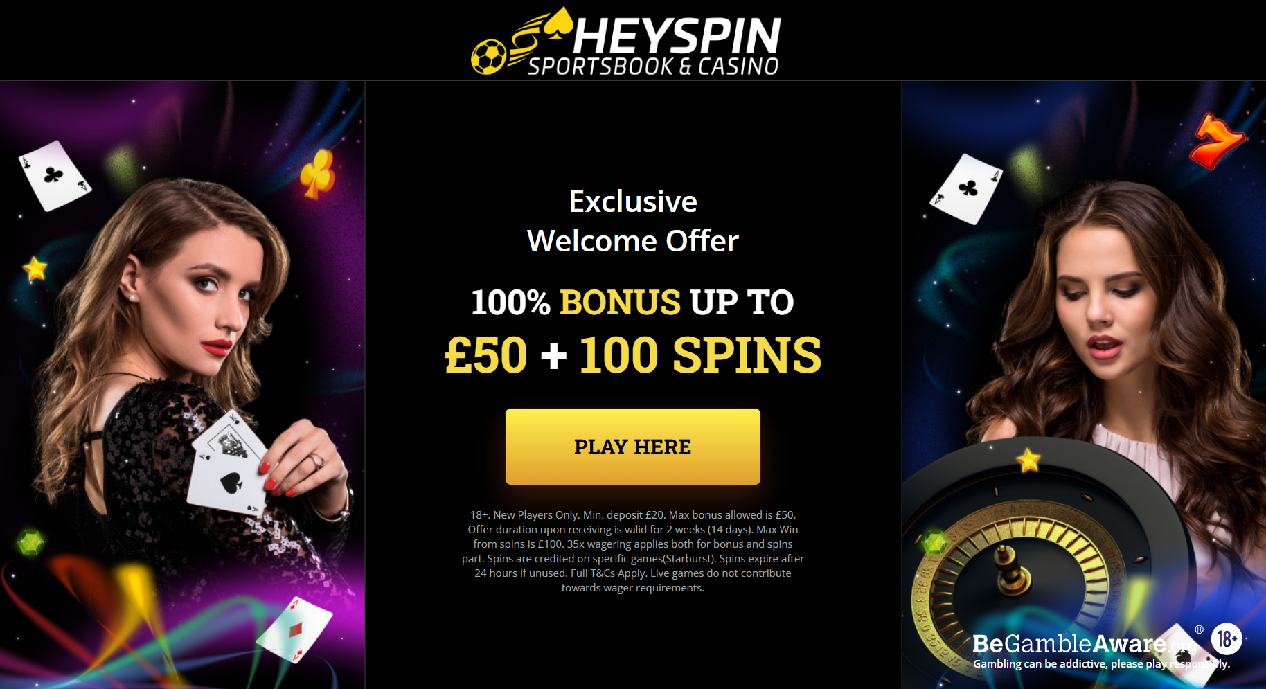 hey spin exclusive offer