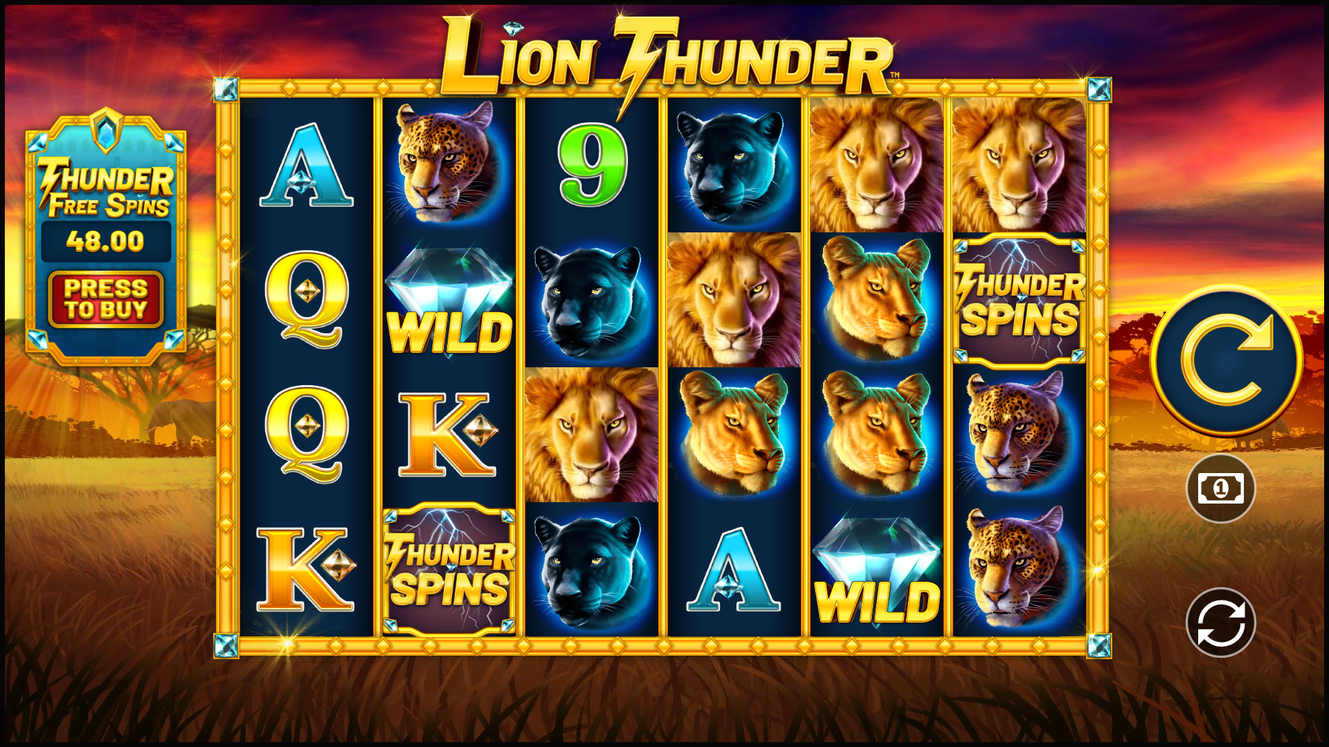 Lion Thunder Base Game