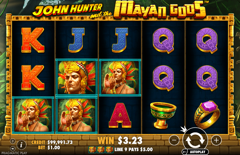 John Hunter and the Mayan Gods Big Win