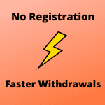 no registration casino advantages