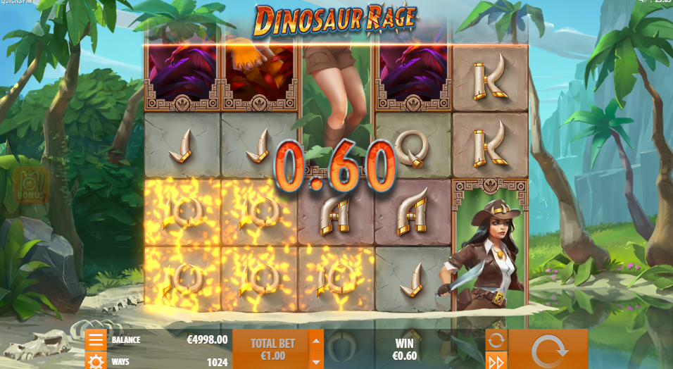 Dinosaur Rage Big Win
