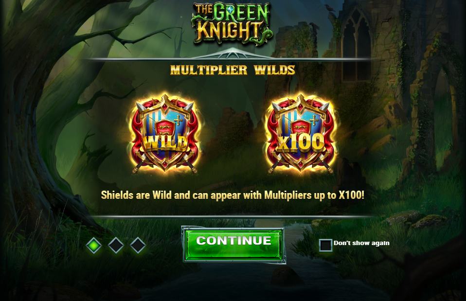 The Green Knight Welcome Page