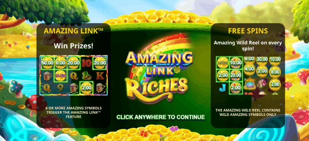Amazing Link Riches Features