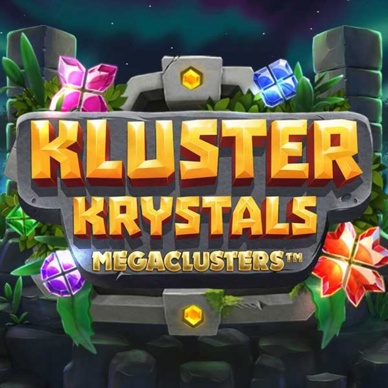 Kluster Krystal Megaclusters slot logo