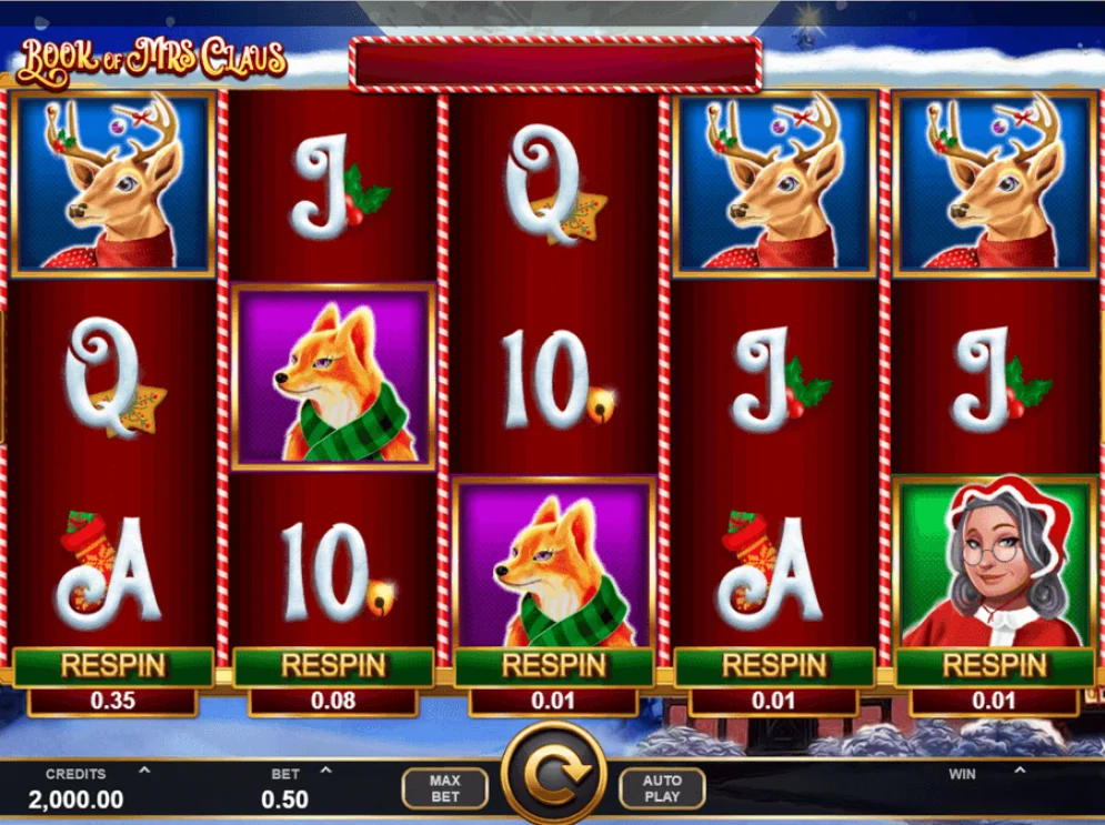 Book of Mrs Claus Base Game