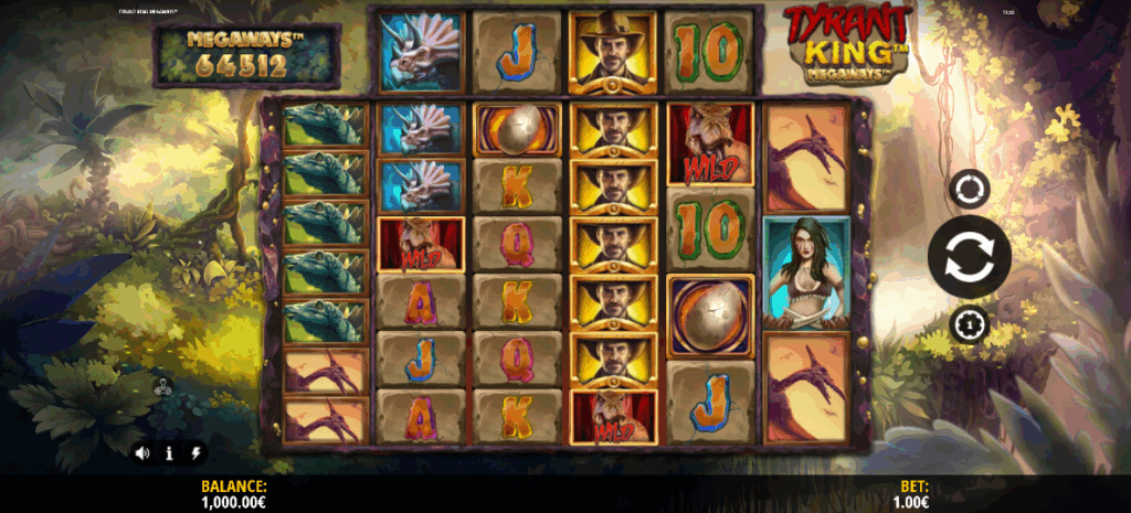 Tyrant King Megaways Base Game